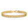 14k Yellow Gold Polished 6.2mm Fancy Link Bracelet