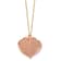 Copper Dipped Aspen Leaf with 20 Inch Gold-plated Necklace