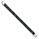 Stainless Steel Polished Black Leather with Multi-color Wire 8.25-inch Bracelet