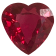 Ruby 7.2x7mm Heart Shape 1.54ct