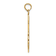14K Yellow Gold Number 1 DAD Charm