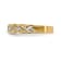 14K Yellow Gold AA Quality Ladies Wedding Band