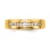 14K Yellow Gold Lab Grown Diamond SI1/SI2, G H I, Men's Band