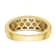 10K Yellow Gold Lab Grown Diamond Men's Ring