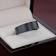 SAN ANTONIO Flat Black Tungsten Carbide Band with Brushed Finish 8mm