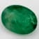 Zambian Emerald 7.92x5.93mm Oval 1.04ct