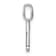 14K White Gold Diamond Letter T Initial Pendant