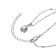 Green Lab Created Garnet and White Cubic Zirconia Platineve® Pendant
With Chain 1.57ctw