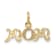 10K Yellow Gold Mom Charm