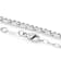 DaInty Lab-Grown Diamond Station Necklace 1ctw In Sterling Silver