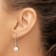 Rhodium Over 14K White Gold 7-8mm white Akoya Cultured Pearl 0.04ctw
Diamond Shepherd Hook Earrings