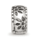 Sterling Silver Floral Clip Bead