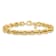 14K Yellow Gold Polished Fancy Link Bracelet
