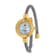 Charles Hubert Gold-finish 7 Color Bezels Stainless Steel Bangle Watch