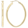 Large Hoop Earrings In 14K Gold