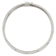 Sterling Silver Polished Diamond-cut and Textured Bangle