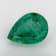 Zambian Emerald 8.15x5.98mm Pear Shape 1.12ct