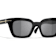 Chanel Black Frame with Chain Detail / Gray Polarized Lenses Sunglasses