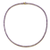 Amethyst Color CZ Tennis Necklace In 14K Gold Over Sterling Silver