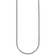 Rhodium Over Sterling Silver Polished 1.8mm Franco 24 Inch Chain