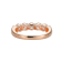 White Cubic Zirconia 18k Rose Gold Over Sterling Silver Ring 2.03ctw