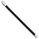 Black Cotton and Stainless Steel Polished Black IP-plated 8.5-inch with
0.5-inch Extension Bracelet