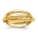 14K Yellow Gold Polished Rolling Ring