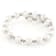 Cultured Freshwater Pearl Wrap Bracelet In Sterling Silver 7.5mm