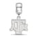 Sterling Silver Rhodium-plated LogoArt Texas A and M University Small
Dangle Bead