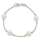 Sterling Silver Freshwater Cultured Pearl Bracelet