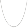 Sterling Silver 1.1mm Rolo Chain Necklace