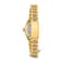 Ladies Charles Hubert IP-plated Stainless Steel Black Dial Watch