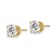 14K Yellow Gold Lab Grown Diamond 2ct. VS/SI GH+, 4-Prong Earrings