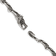 Stainless Steel Antiqued Dragon 8.25-inch Bracelet