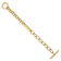 14K Yellow Gold Fancy Link 7.5 Inch Toggle Bracelet