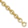 14K Yellow Gold 16.8mm Open Link Cable 8.5-inch Bracelet