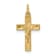 14K Yellow Gold INRI Crucifix Charm