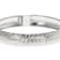 Diamond-Cut Bangle Bracelet In Sterling Silver