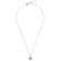 Initial N Charm Pendant Necklace In Silver-Tone