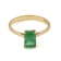 1.29 Ctw Emerald Ring in 14K YG