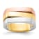 14K Contemporary Flat Top Band