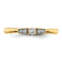 14K Yellow Gold First Promise Diamond Promise/Engagement Ring 0.12ctw
