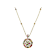 Multi-Color Tourmaline And White Zircon Station Necklace In 18K Gold
Over Sterling Silver 6.86ctw