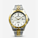 Croton Decider Two-tone Stainless Steel Watch with White Dial and
Diamond Markers