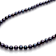 6-7mm Black Freshwater Pearl 18" Sterling Silver Necklace