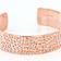 Textured Copper Cuff Bracelet