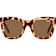 Quay After Hours Tortoise Square Frame / Brown Polarized Lenses Sunglasses