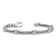 Rhodium Over 14k White Gold I1/G-H Diamond Fancy Bracelet 1ctw