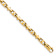 14k Yellow Gold 5mm Hand-Polished Fancy Link Bracelet