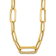 18K Yellow Gold Diamond Polished Fancy Link 18 Inch Necklace